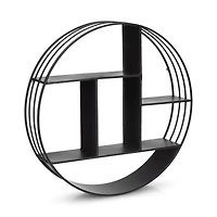 Round Metal Wall Shelf