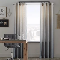 Beige Nador Ombre Woven Curtain