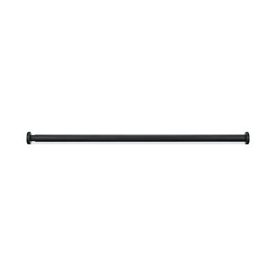 Black Curtain Tension Rod - Diameter 22/25 mm