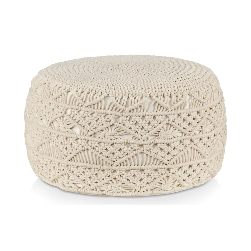 Macrame Ottoman