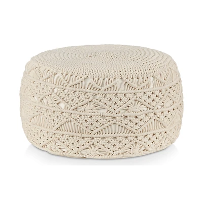 Macrame Ottoman