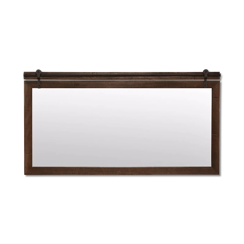 Barn Wood Inspired Mirror