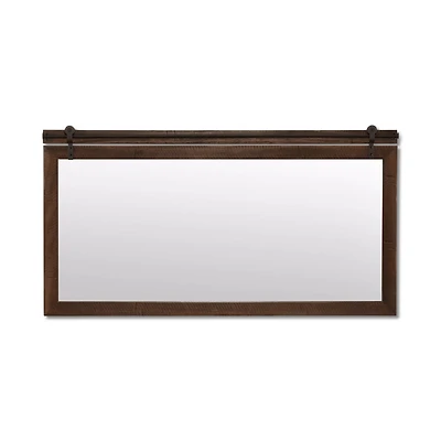 Barn Wood Inspired Mirror