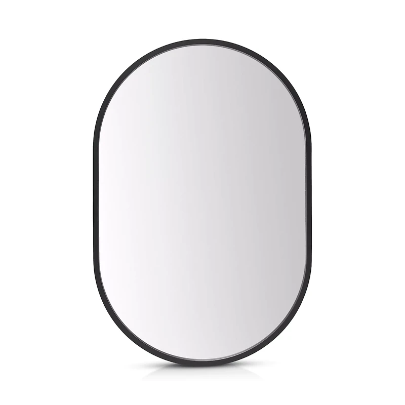 Oval Framed Mirror
