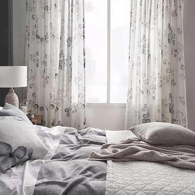 Indigo Agnes Sheer Curtain