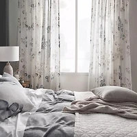 Indigo Agnes Sheer Curtain