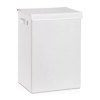 White Foldable Hamper