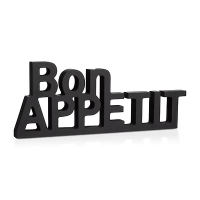Decorative Words Bon Appetit 36 x 14.25 cm.