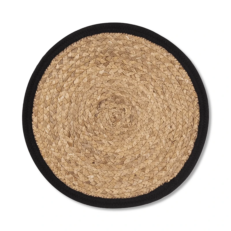 Round Natural Fiber Placemat