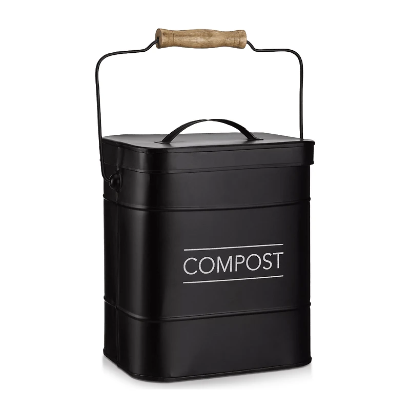 Compost Rustic Metal Bin