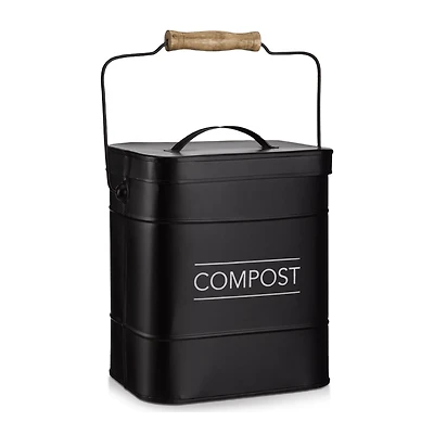 Compost Rustic Metal Bin