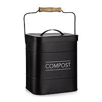 Compost Rustic Metal Bin
