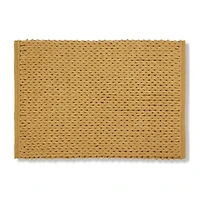 Mustard Braided Bath Mat