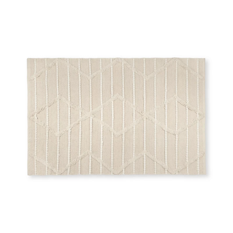Off White Wiley Cotton Rug