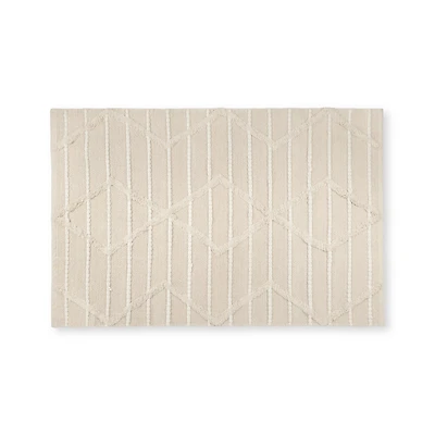 Off White Wiley Cotton Rug