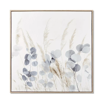 Framed Eucalyptus and Pampas