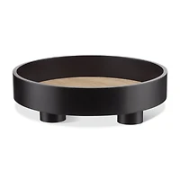 Black Tray & Natural  Tray On Stand