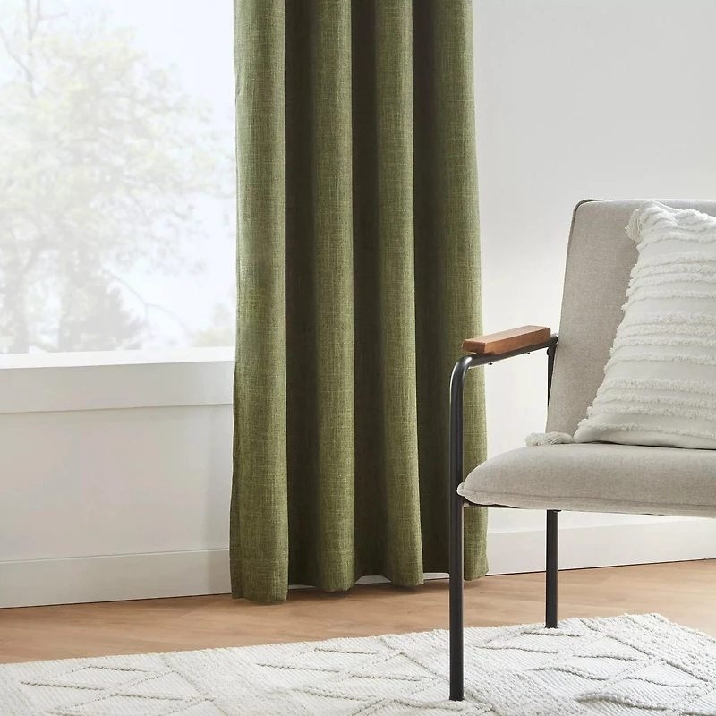 Green Chita Blackout Curtain