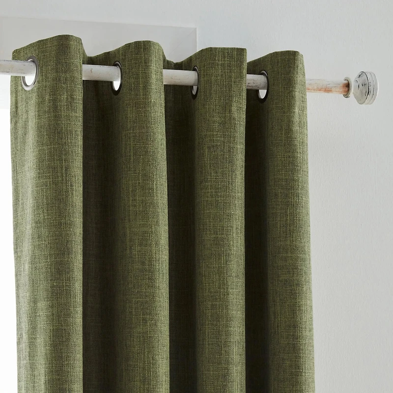 Green Chita Blackout Curtain