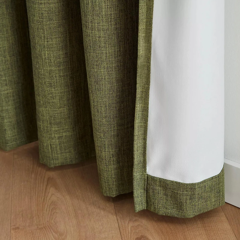 Green Chita Blackout Curtain