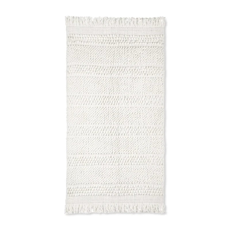 Textured Boho Bath Mat