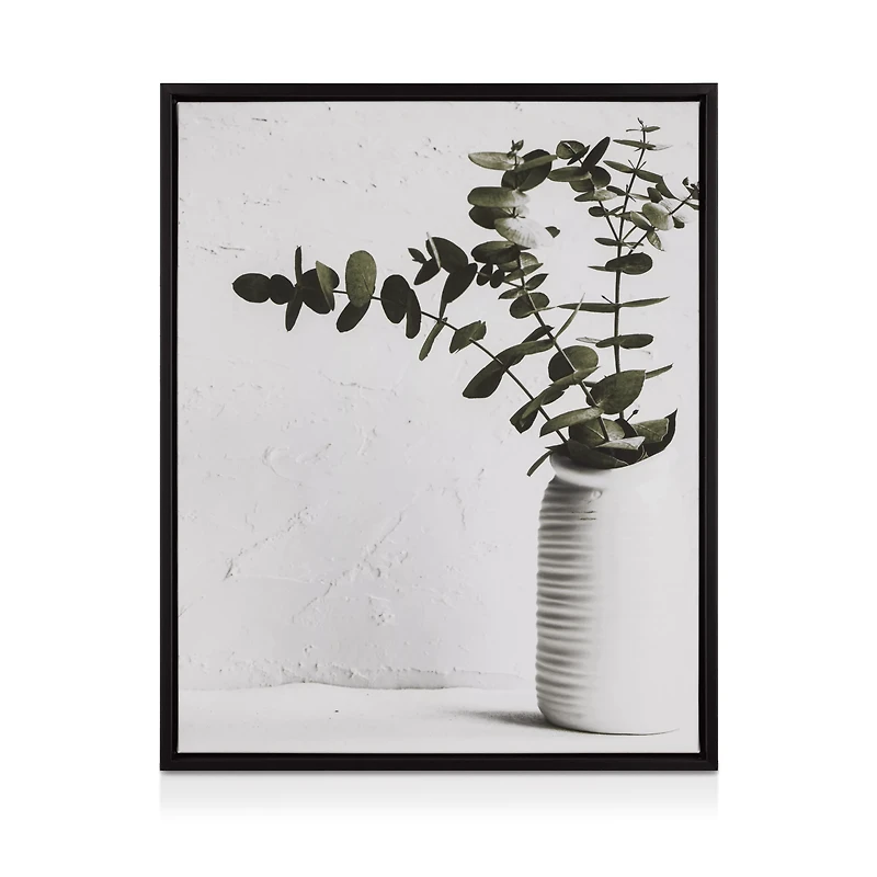 Eucalyptus in a Vase Framed Art