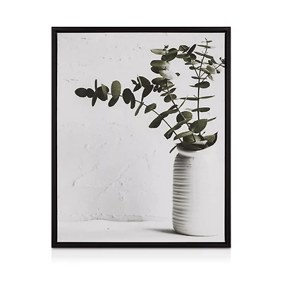 Eucalyptus in a Vase Framed Art