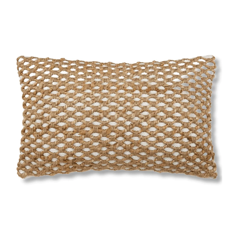 Felipe Natural Decorative Lumbar Pillow