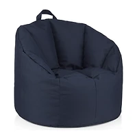 Navy Canvas Bean Bag