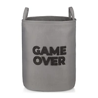 Grey Game On Hamper