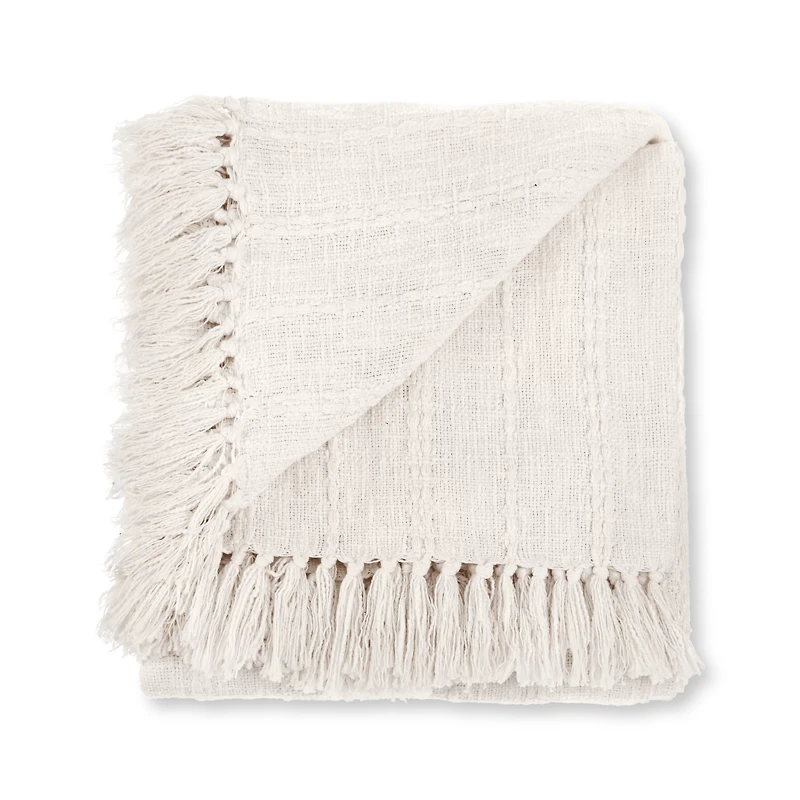 Ivory Myruna Throw