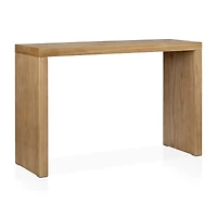 Natural Wood Console