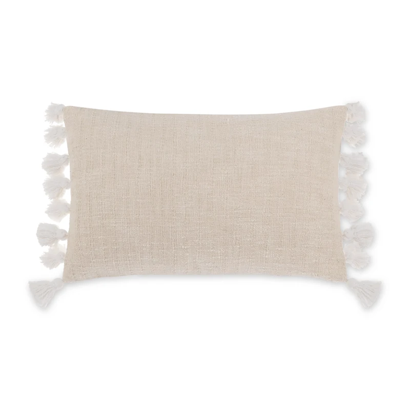 Paso Tassels Decorative Lumbar Pillow