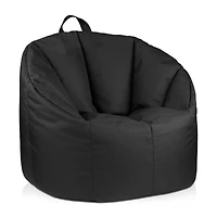Black Canvas Bean Bag