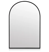 Black Arched Mirror