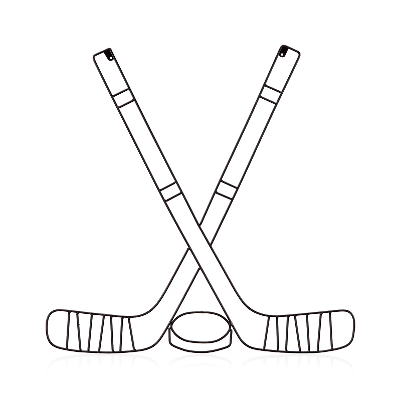 Metal Hockey Wall Art