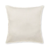 Natural Kristia Decorative Waffle Pillow