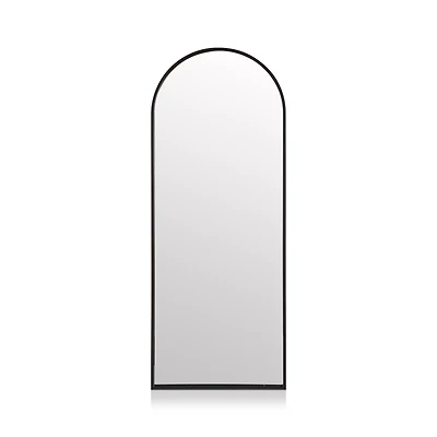 Arch Black Leaner Mirror