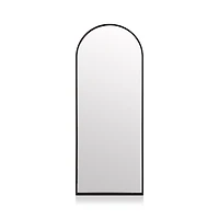 Arch Black Leaner Mirror