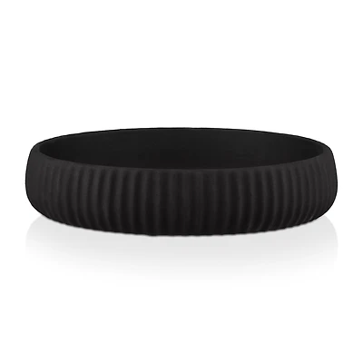 Black Ceramic Bowl