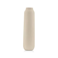 Ceramic Engraved Floor Vase