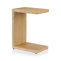 Natural Wood Side Table