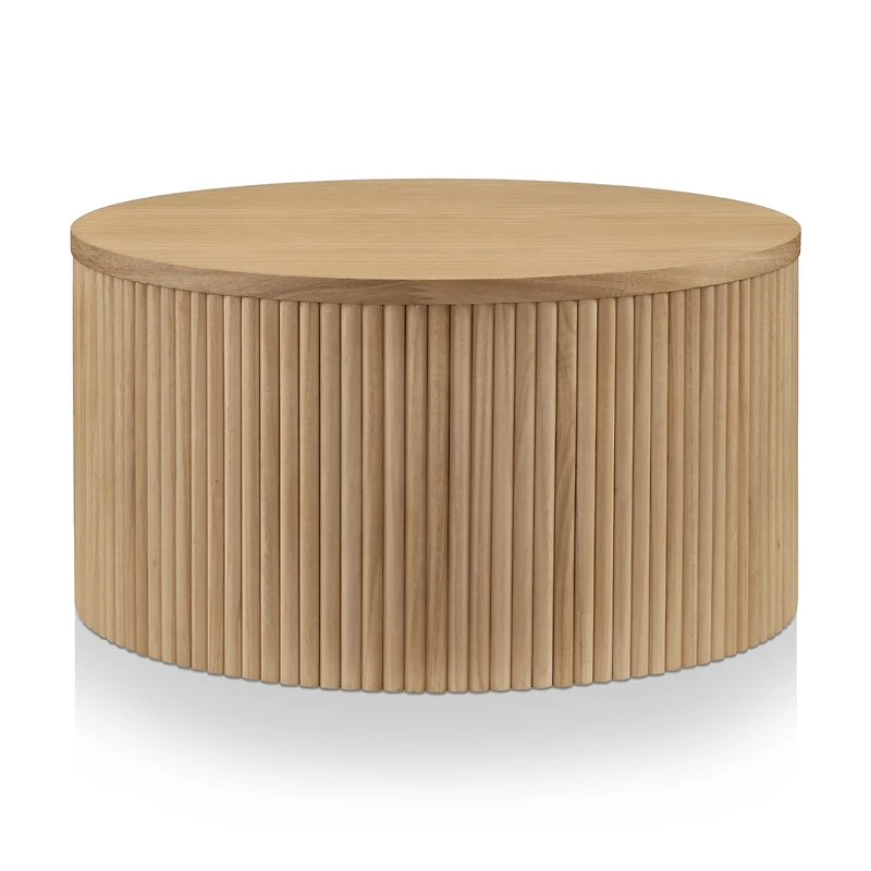 Natural Wood Coffee Table