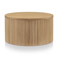 Natural Wood Coffee Table