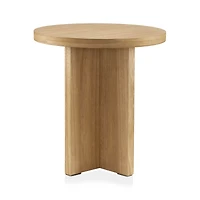 Wooden Round Side Table