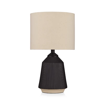 Black And White Ceramic Table Lamp