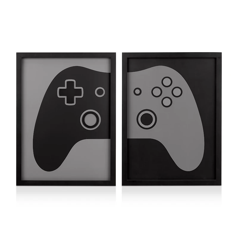 Set of 2 Controller Wall Art