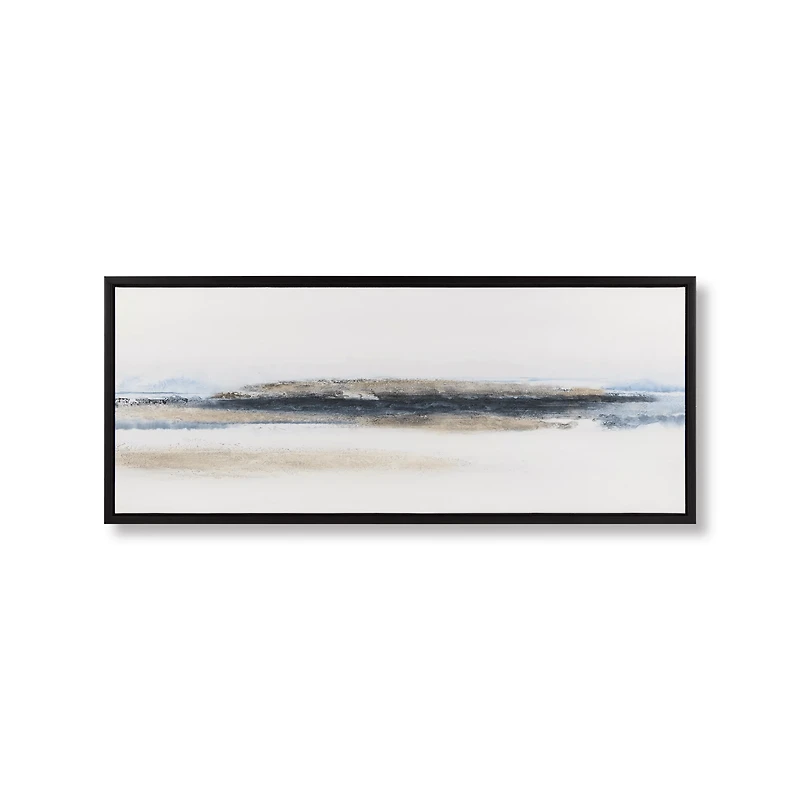 Gel-Embellished Abstract Framed Art