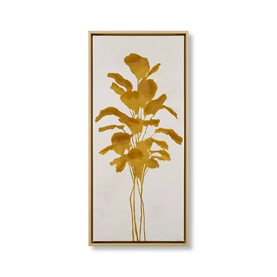 Stem Bouquet Framed Canvas