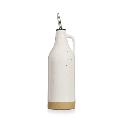 Ceramic Oil Bottle with Pouring Spout